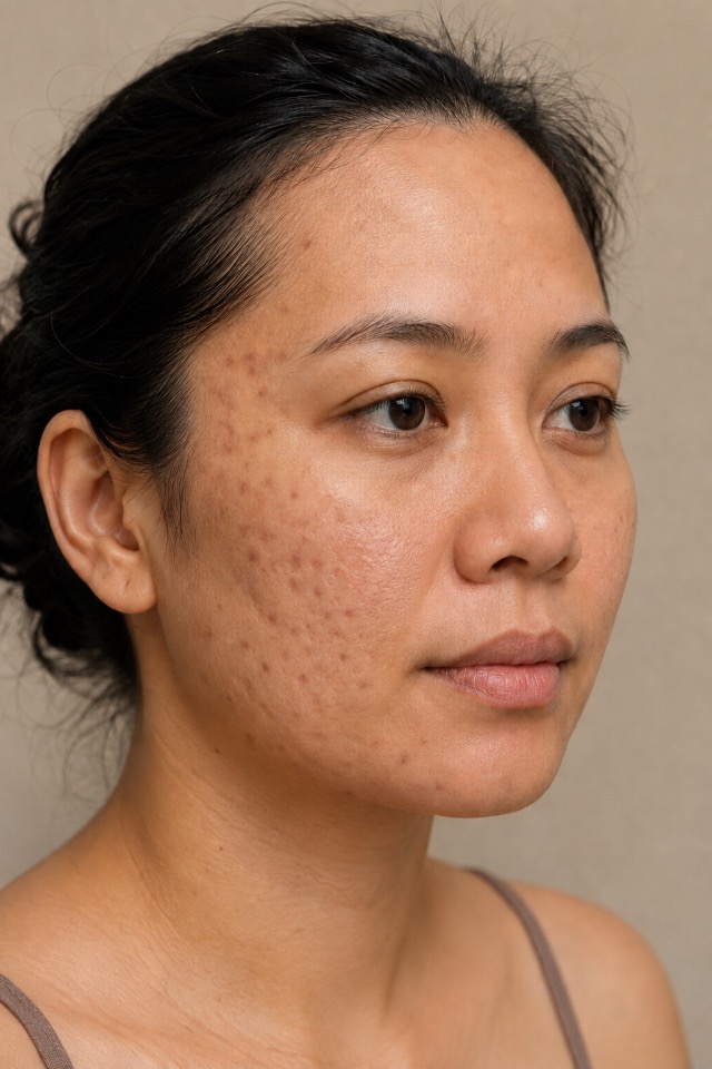 Protocolo Cicatrizes e Manchas Pós-Acne — Clínica Pamela Michel